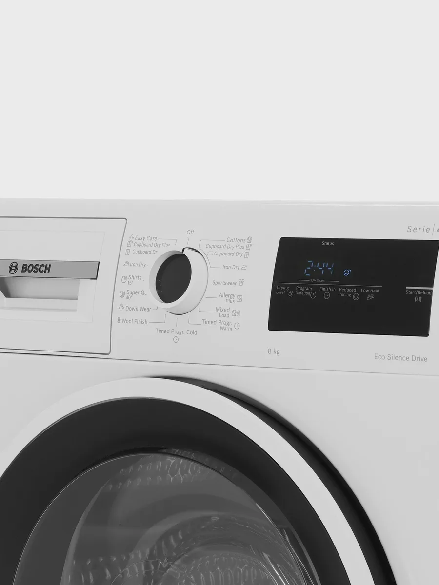 Сушильная машина Bosch WTN86211ME белый — фото 5 из 11