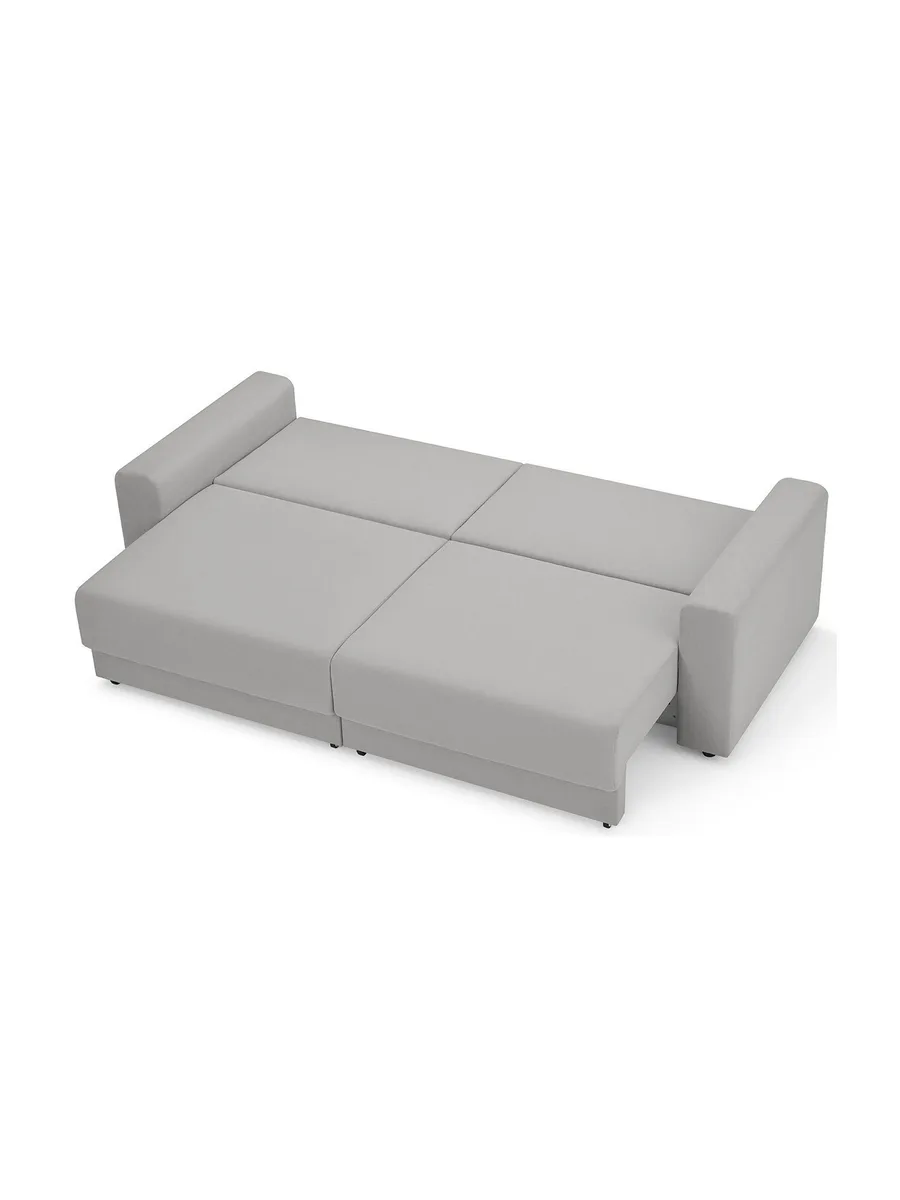 Диван-кровать Таун 264, 2-местный 1366 светло-серый — фото 4 из 6
