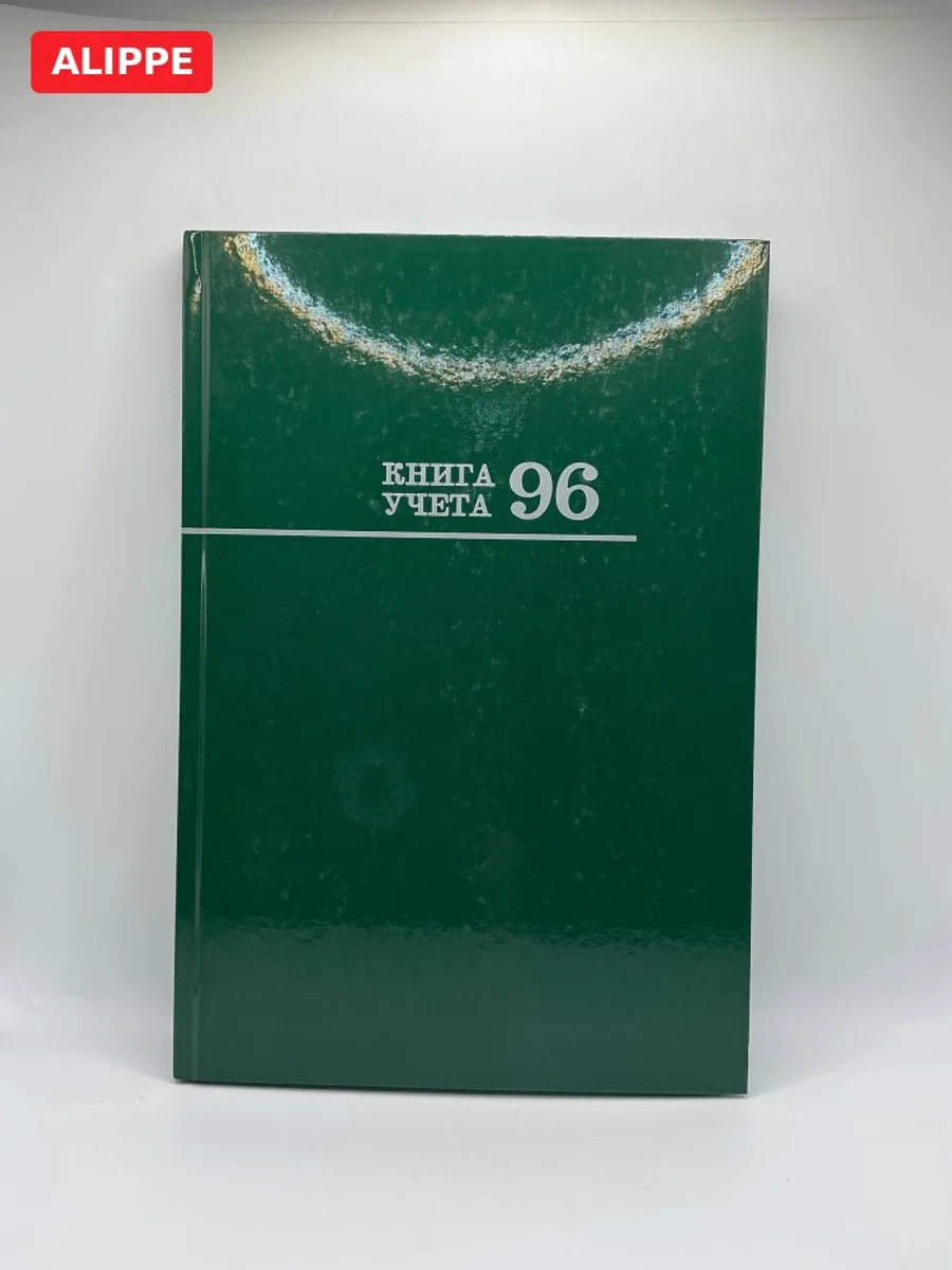 Журнал Книга учета клетка 96л А4 твердый переплет Синяя/зелен/чер/серый Проф — фото 3 из 4