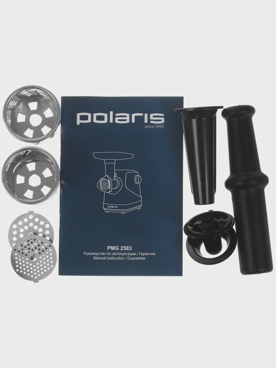 Мясорубка электрическая Polaris PMG 2583 черный — фото 9 из 11