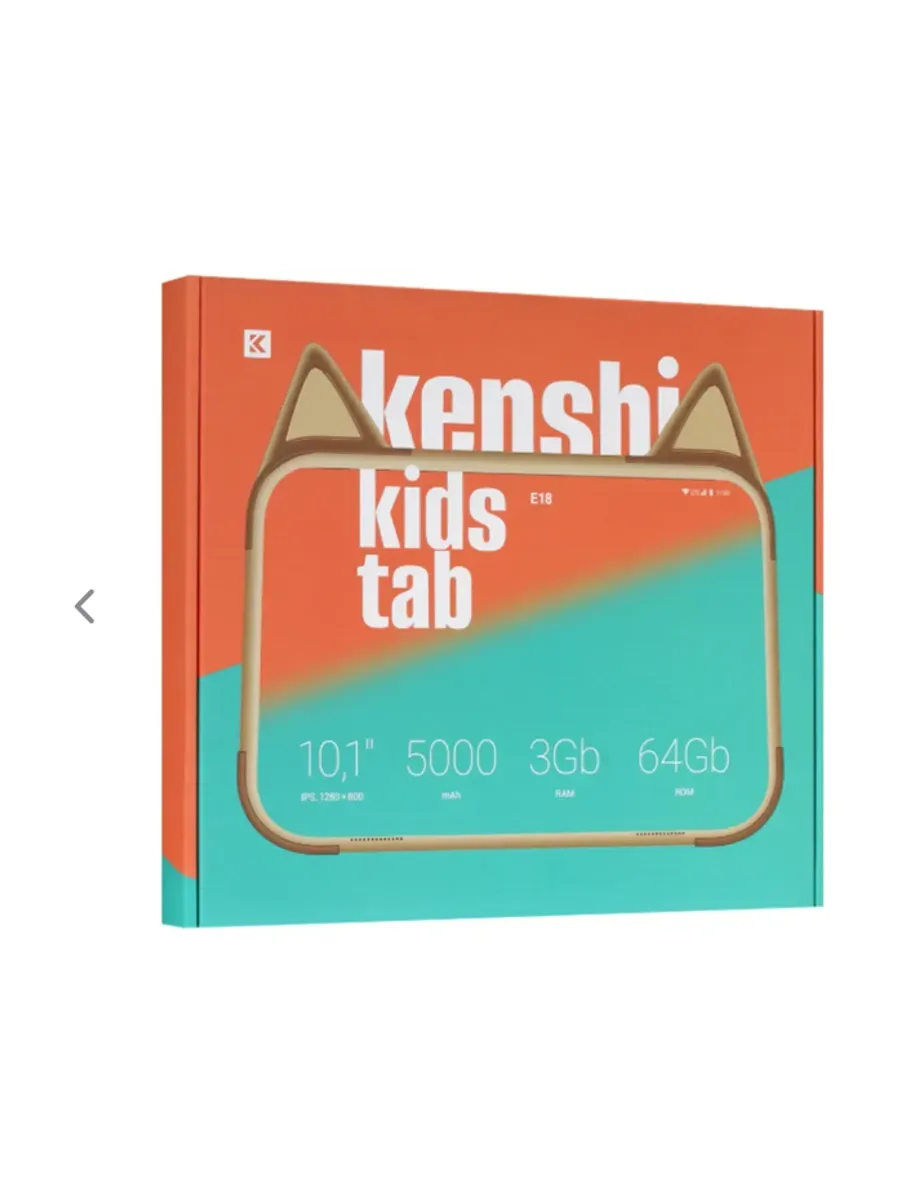 Планшет KENSHI Kids E18 LTE 64 ГБ бежевый — фото 3 из 3