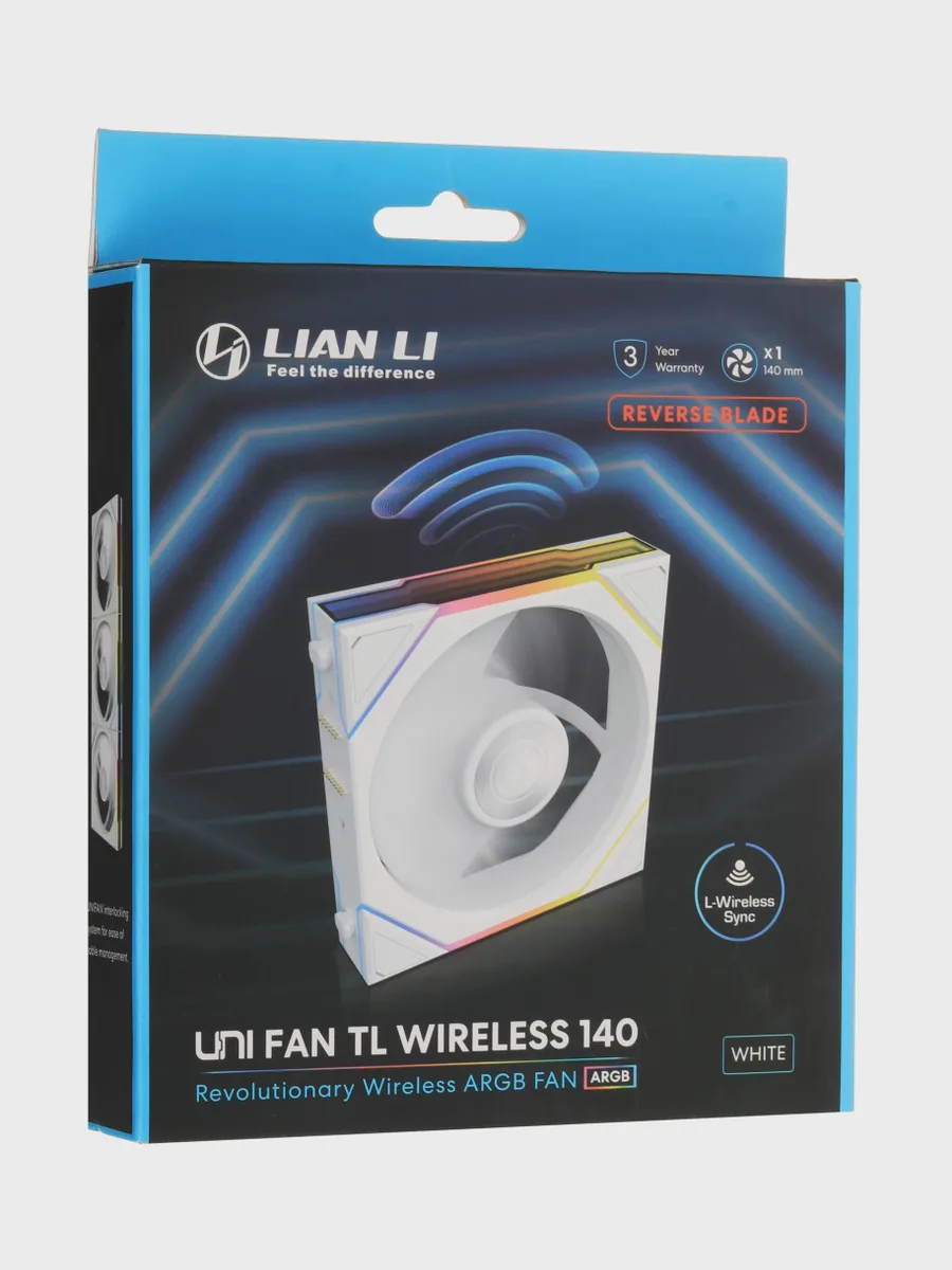 Реверсный вентилятор LIAN LI UNI FAN TL WIRELESS 140, 144 x 140 мм — фото 10 из 11