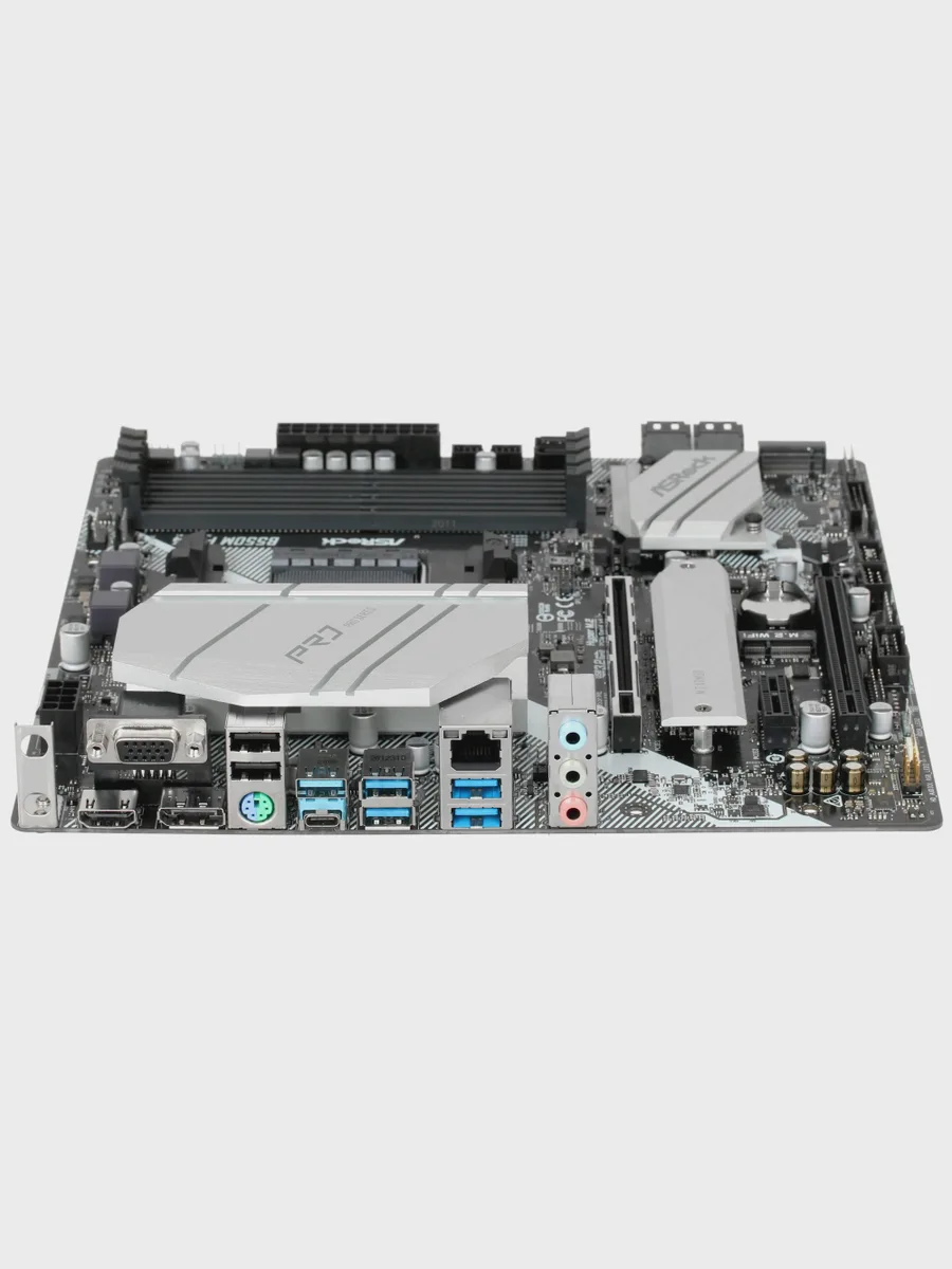 Материнская плата ASRock B550M Pro4, AM4, Micro-ATX — фото 4 из 9