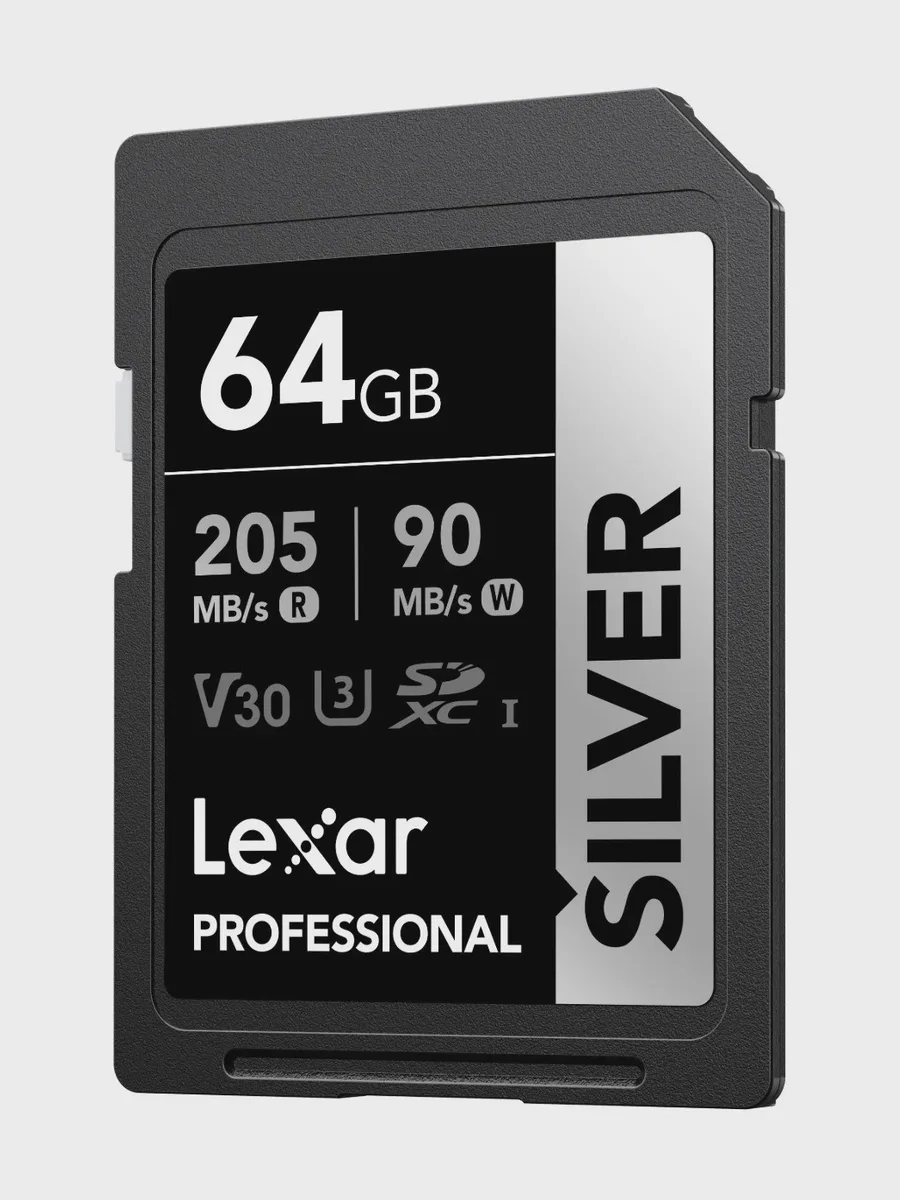 Карта памяти Lexar Professional SDXC UHS Class 3, Video Class 30 Silver — фото 6 из 7