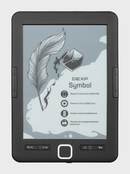 Фото товара Электронная книга DEXP S4 Symbol черный