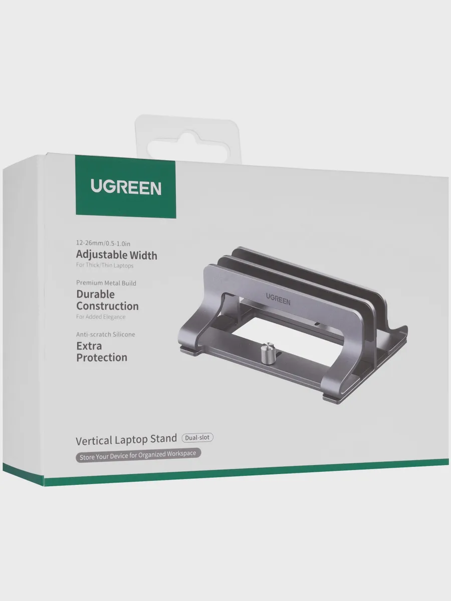 Подставка для ноутбука UGREEN LP258, до 17.3", алюминий — фото 7 из 8