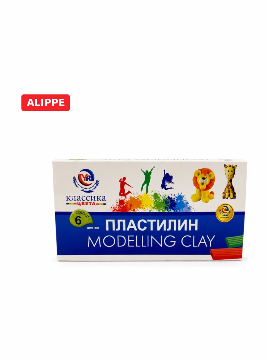 Пластилин 6цветов YR Классика цвета 12205-6 — фото 3 из 4