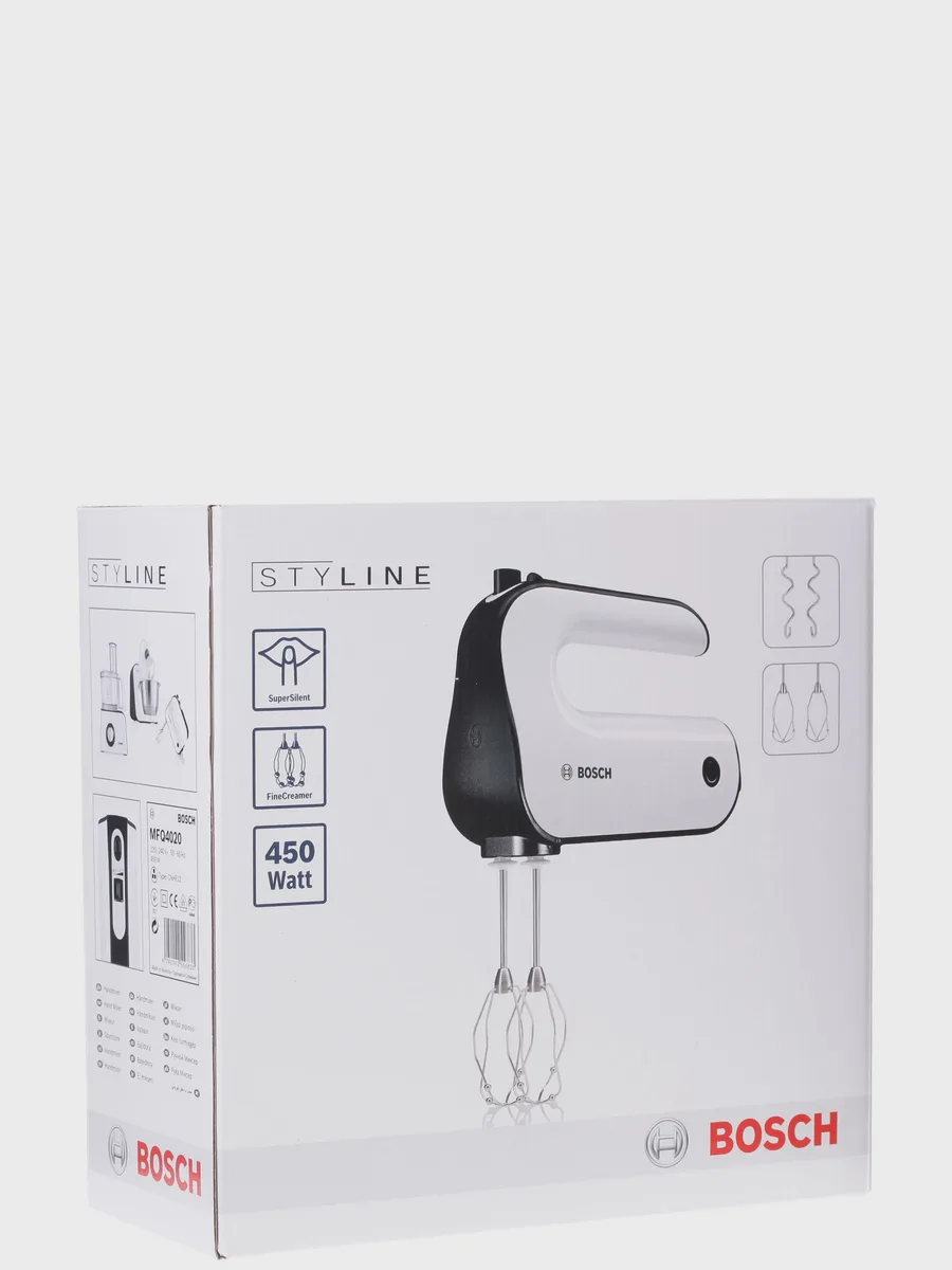 Миксер Bosch MFQ 4020 Styline белый — фото 6 из 9