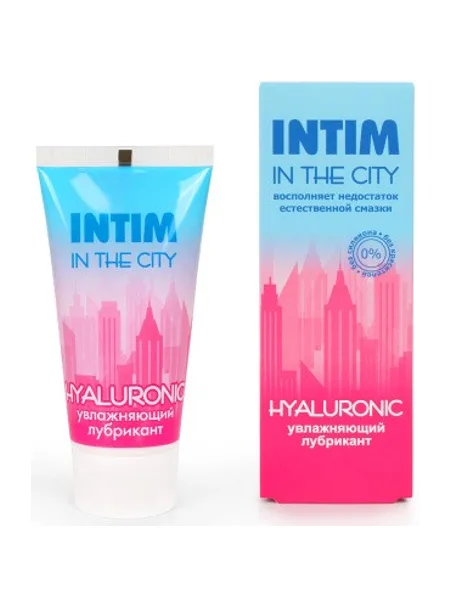 Фото товара Лубрикант увлажняющий "Intim in the city hyaluronic", 60 г