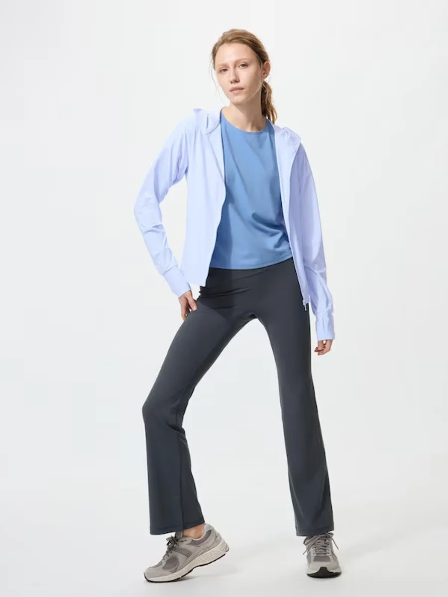 Ультраэластичная парка AIRism с защитой от УФ-излучения и полной застежкой-молнией — фото 15 из 18