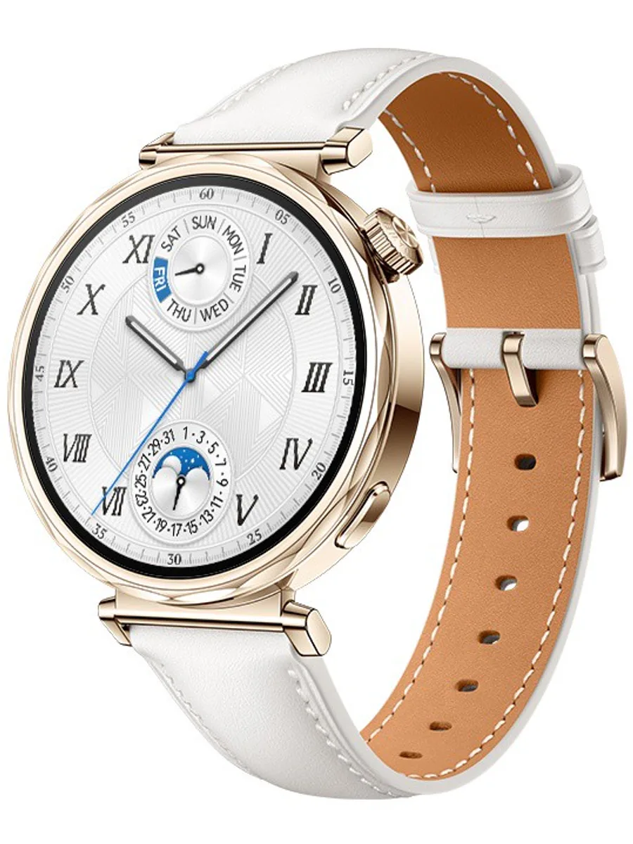 Смарт-часы Huawei Watch GT 5 41 мм золотистый-белый — фото 2 из 5