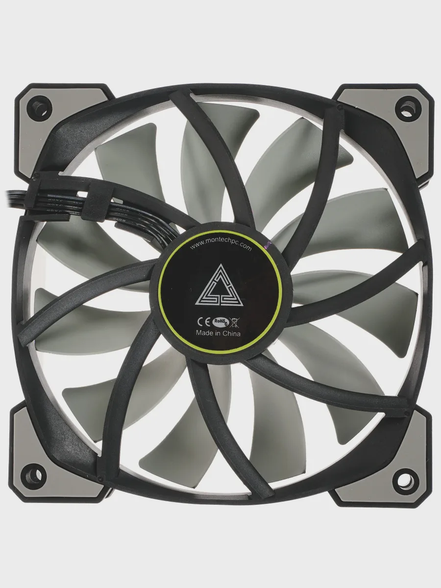 Комплект вентиляторов Montech AIR FAN P120, 120 x 120 мм — фото 5 из 10