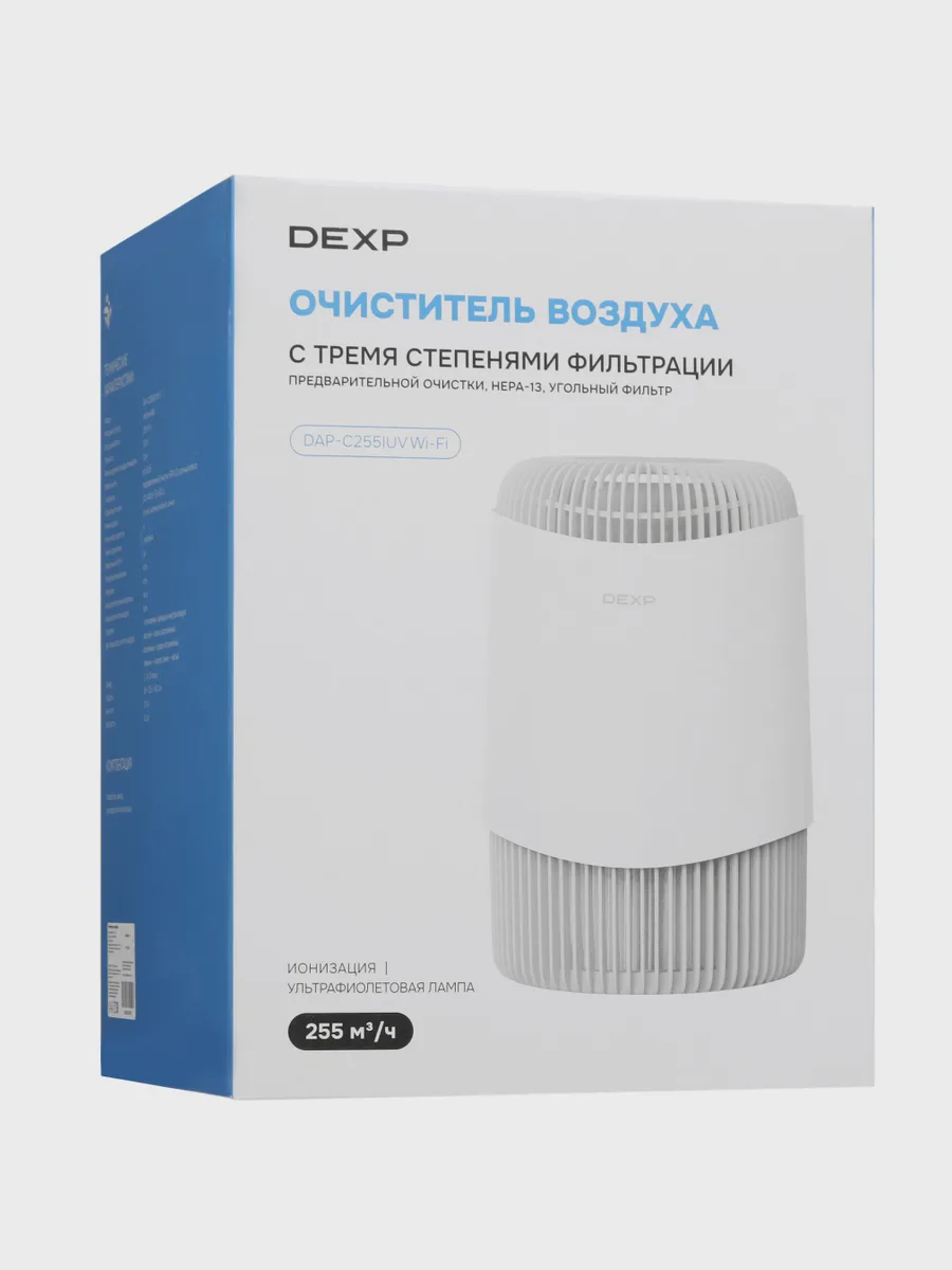 Очиститель воздуха DEXP DAP-C255IUV белый — фото 10 из 11