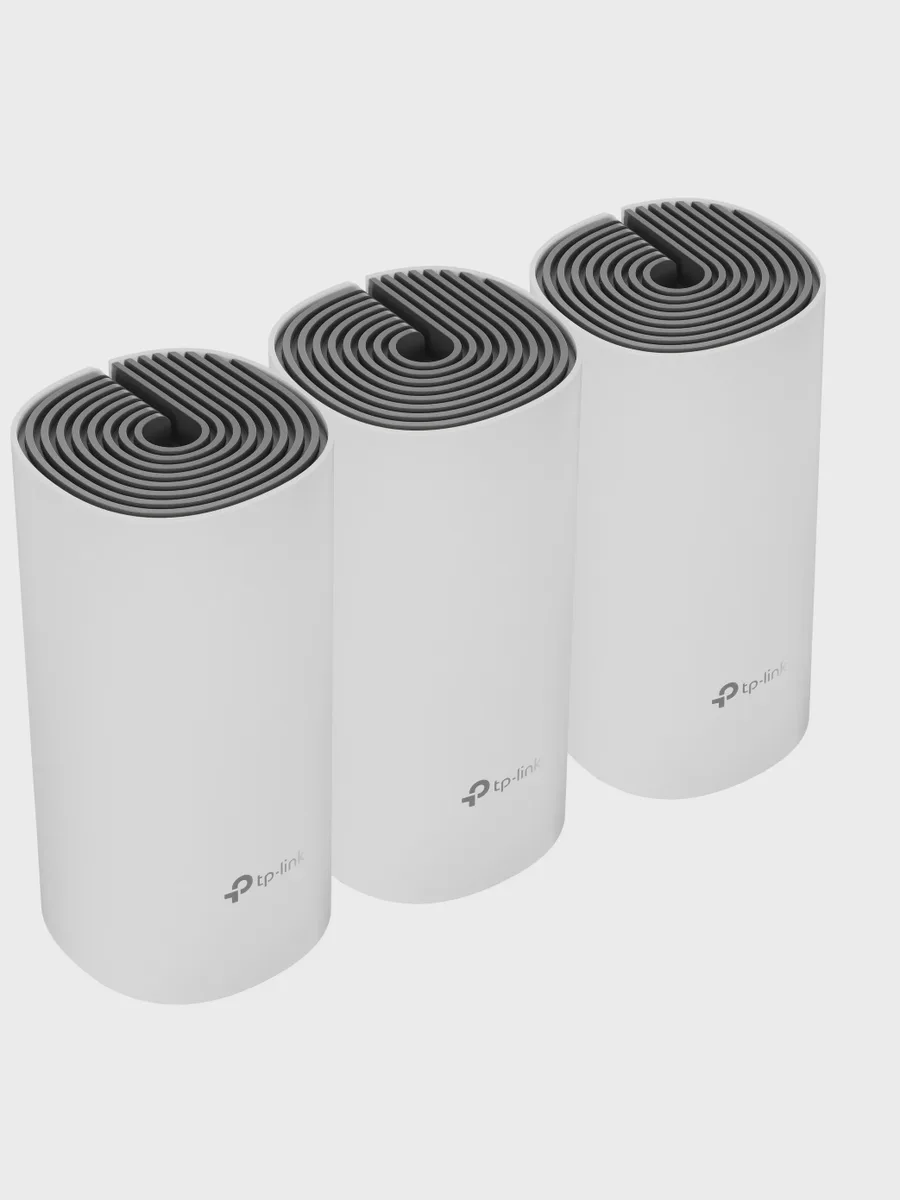MESH-комплект TP-Link Deco E4 + (2 Deco E4S) 1х100 Мбит/с, 10 Мбит/с — фото 2 из 11