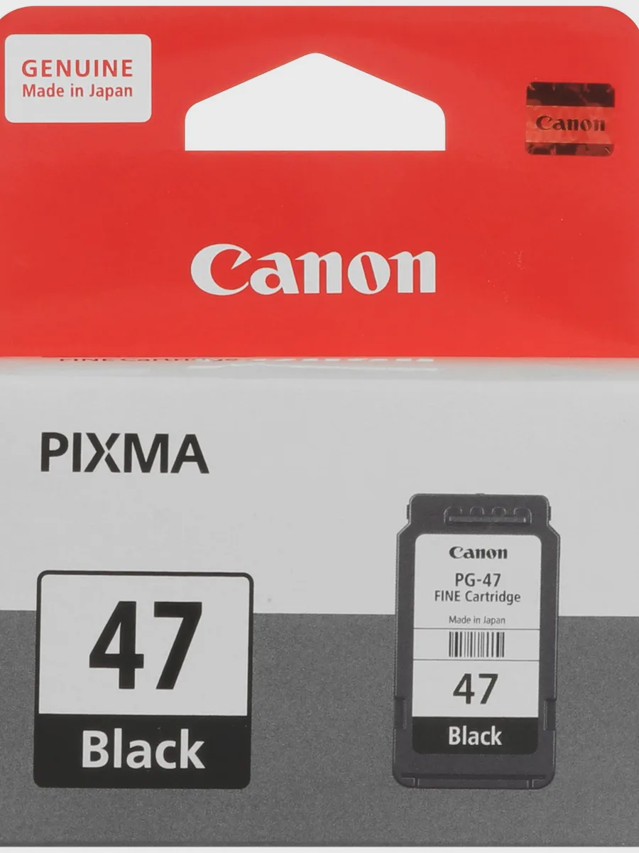 Картридж Canon PG-47 черный — фото 1 из 3