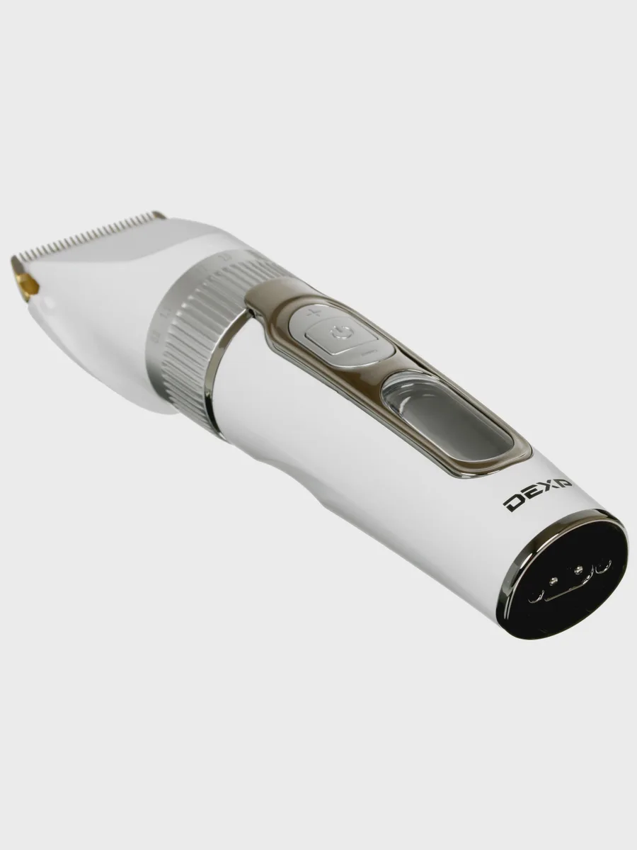 Машинка для стрижки DEXP HC-0318NHW /серебристый, питание от аккумулятора/от сети — фото 20 из 20