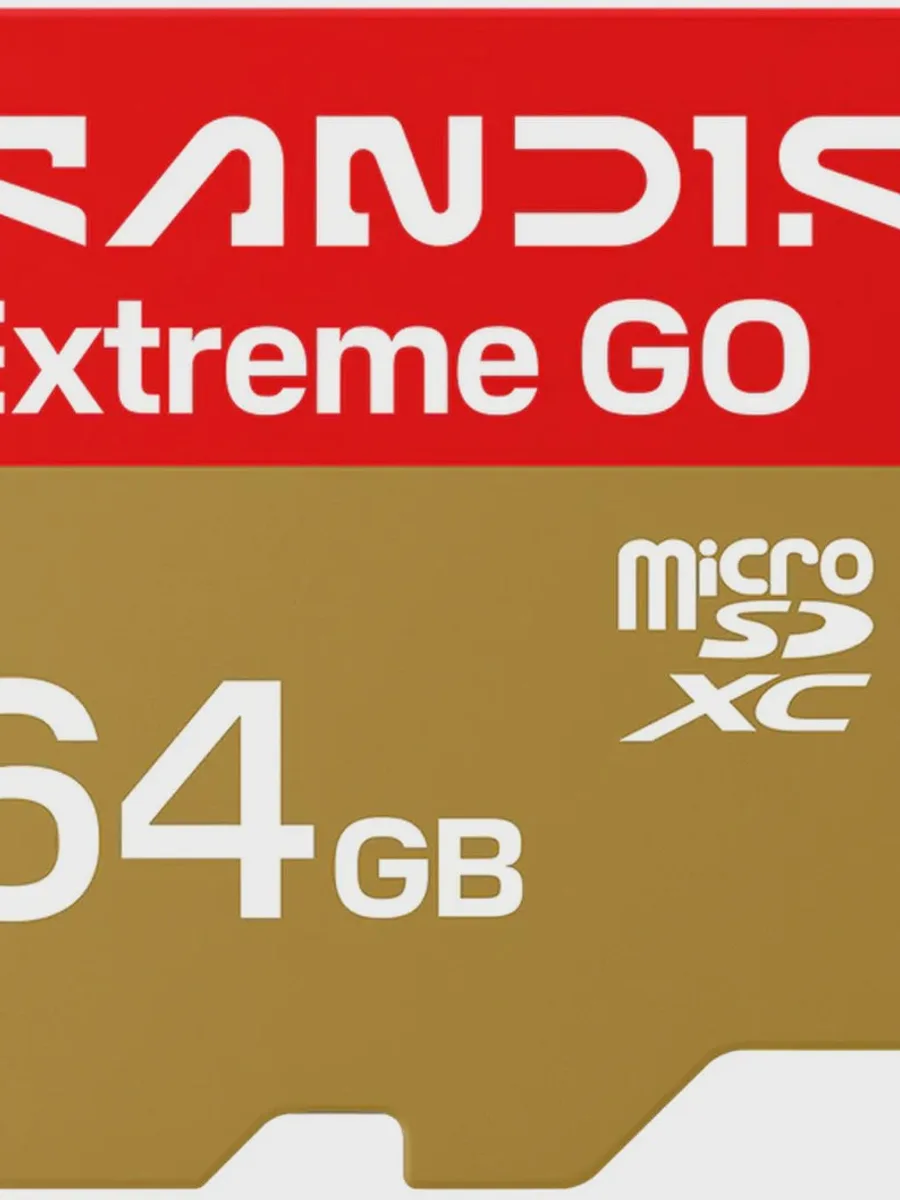 Карта памяти SanDisk Extreme Go microSD 64 ГБ A2, UHS Class 3, Video Class 30 — фото 4 из 5