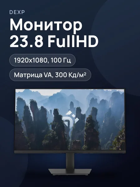 Фото товара 23.8"        Монитор DEXP DF24N2