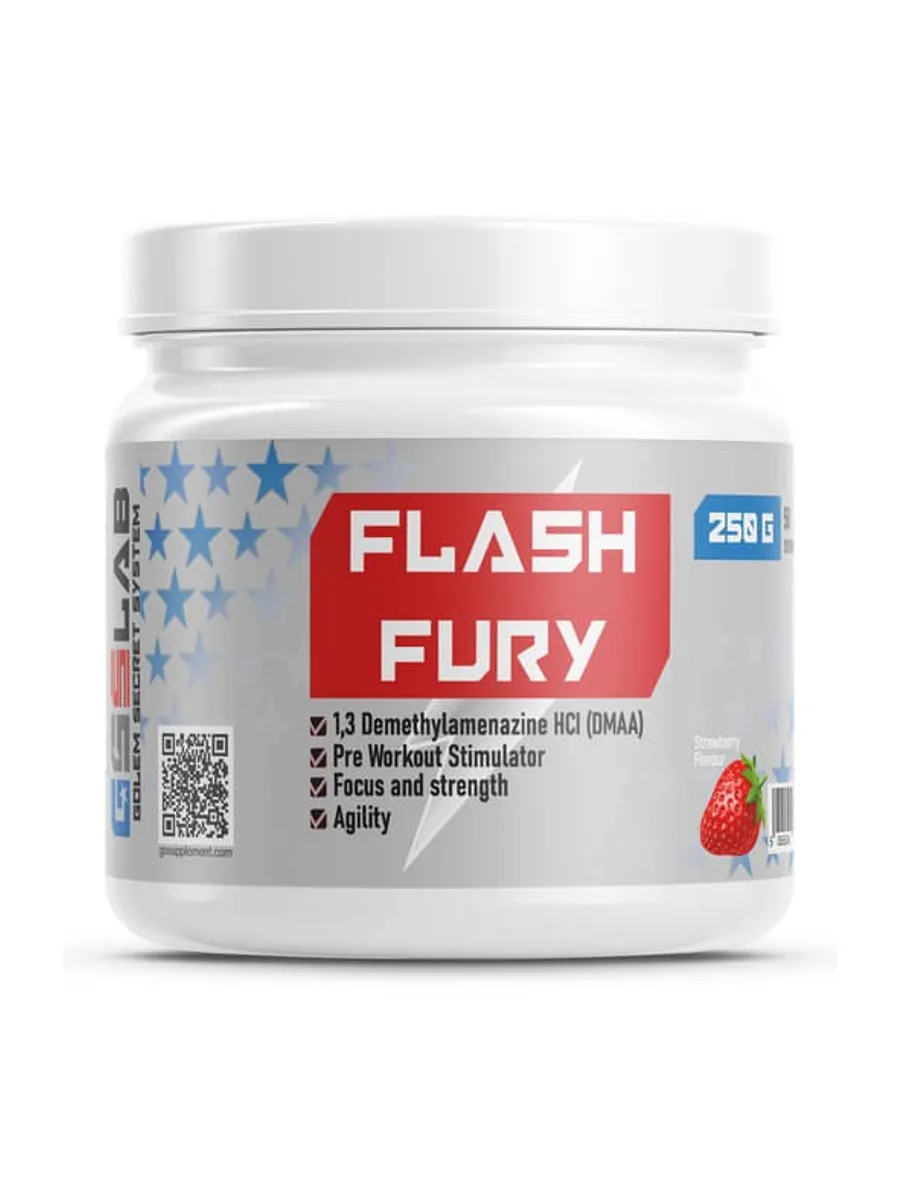 Предтренировочный комплекс GSS LAB Flash Fury 50 порций — фото 2 из 2