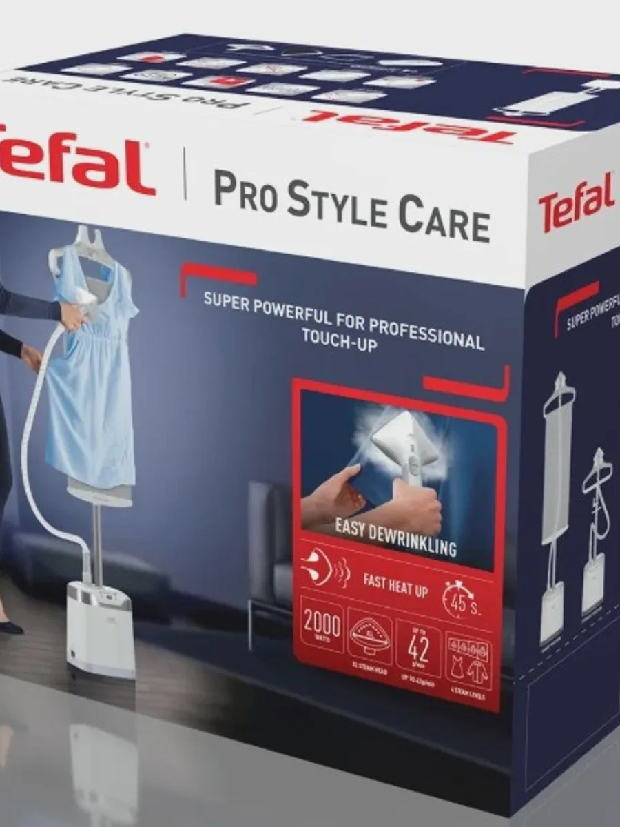 Отпариватель вертикальный Tefal IT8470E1 белый — фото 5 из 11