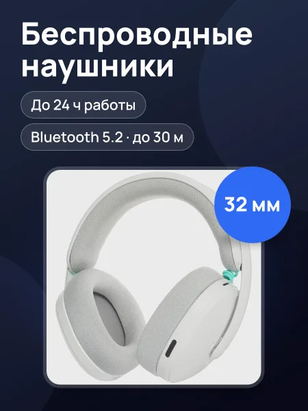 Фото товара Беспроводные наушники Logitech G325 Lightspeed игровые 2026