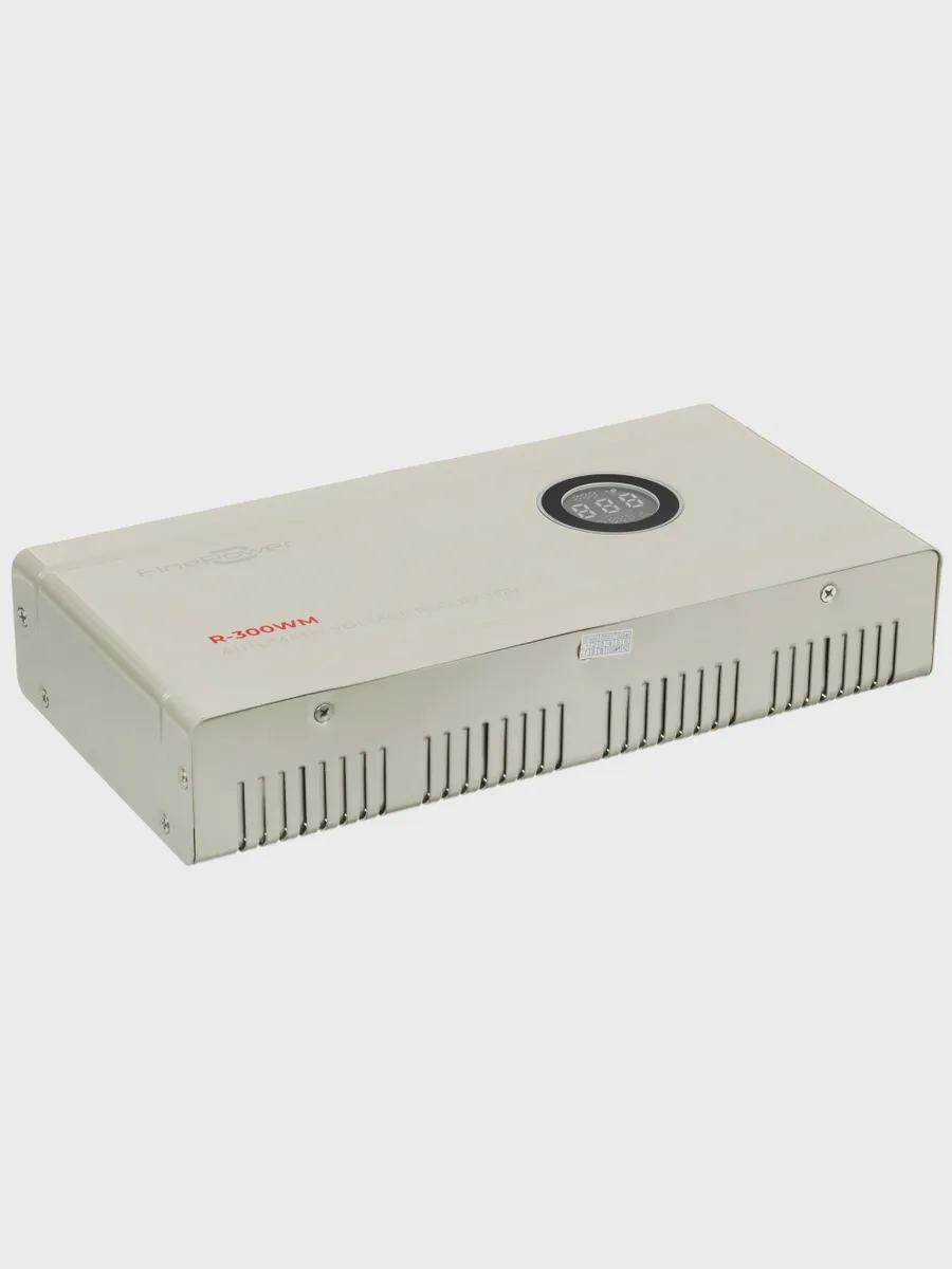 Стабилизатор напряжения FinePower R-300WM, 0.3 кВт — фото 2 из 11
