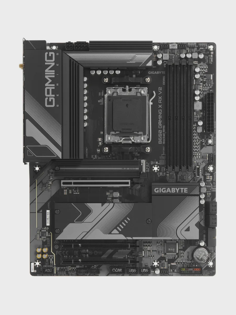 Материнская плата GIGABYTE B650 GAMING X AX V2, AM5, Standard-ATX — фото 2 из 9