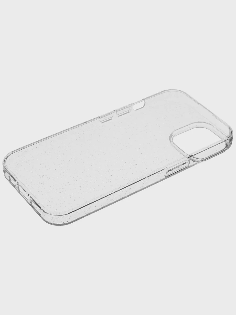 Накладка  Aceline - Apple iPhone 15 прозрачный, блестки — фото 3 из 5