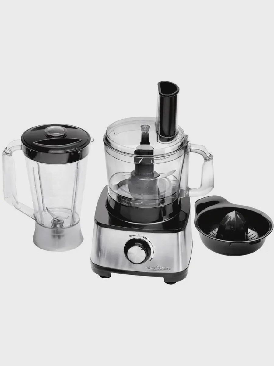 Кухонный комбайн Profi Cook PC-КМ 1063 серебристый — фото 2 из 10