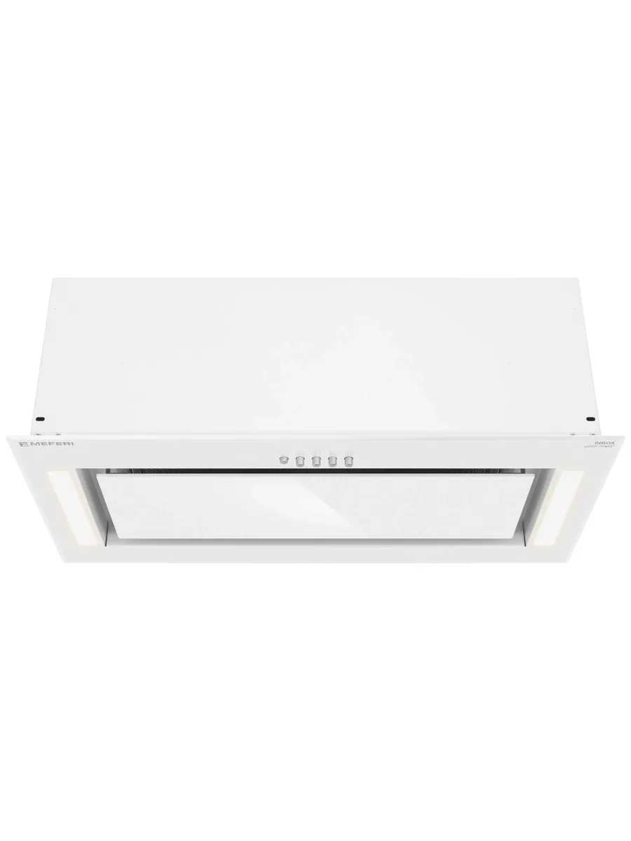 Вытяжка Meferi INBOX60WH GLASS POWER белый/белый — фото 2 из 11