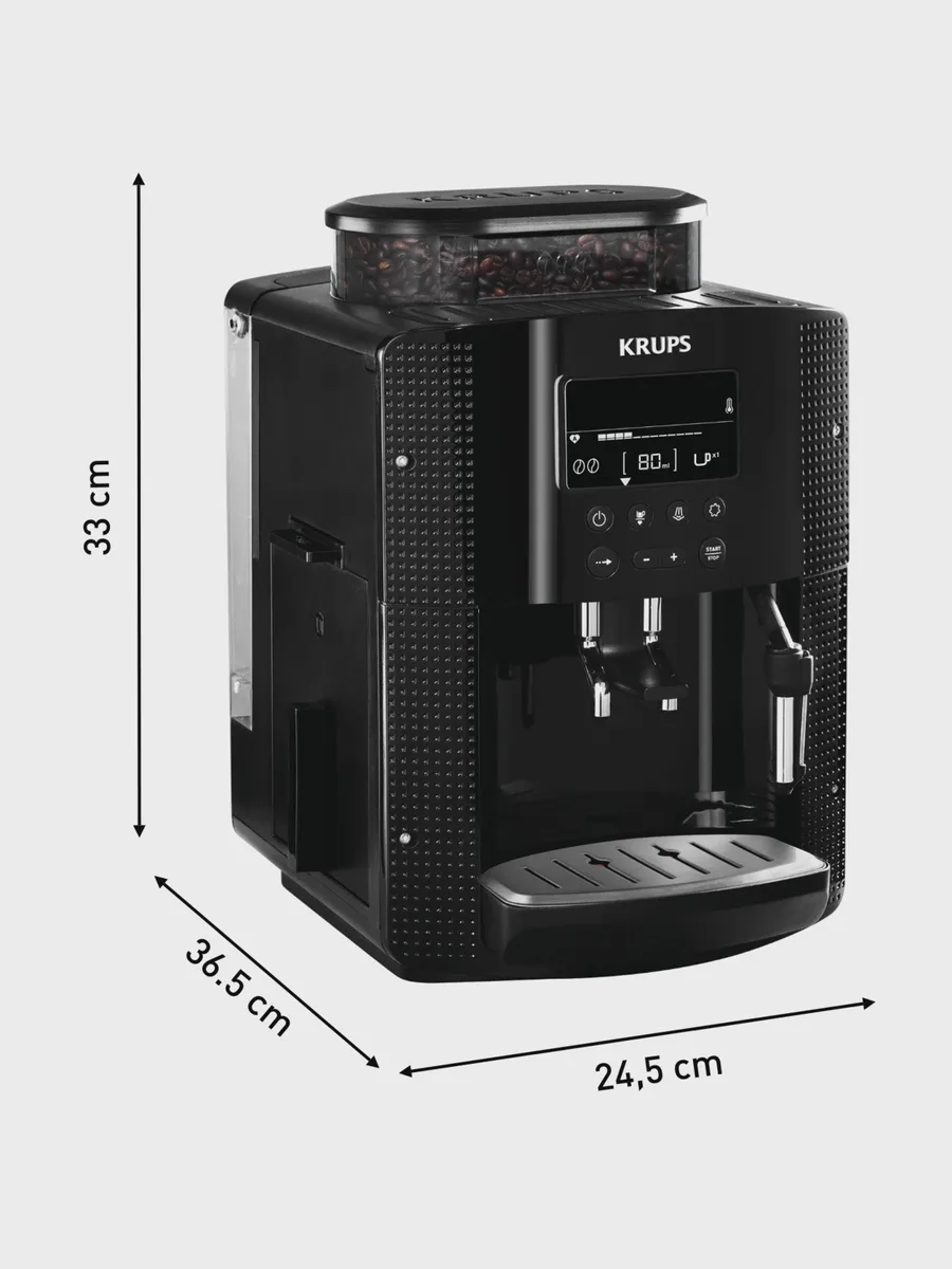 Кофемашина автоматическая Krups Essential EA815070 черный — фото 8 из 8