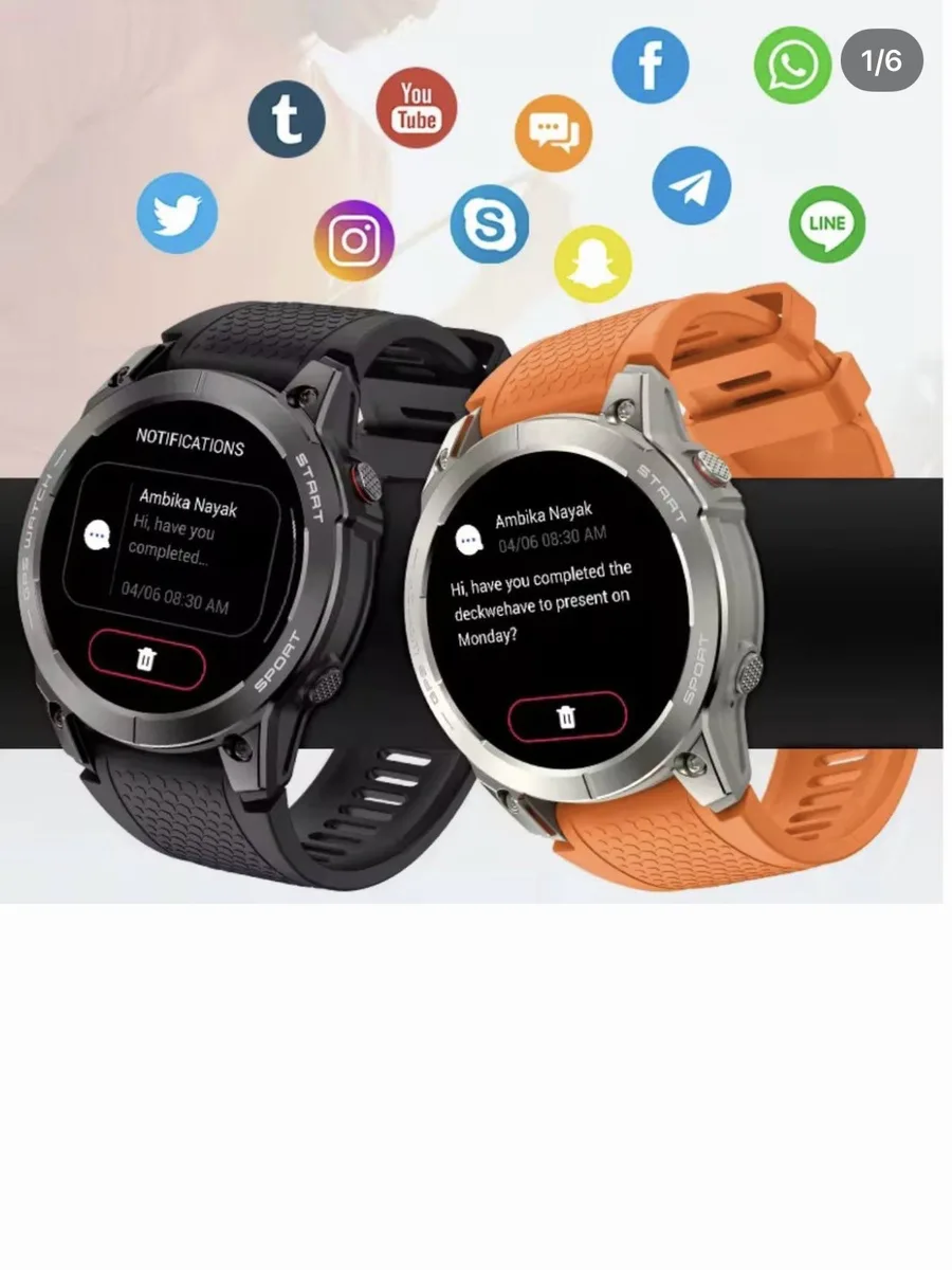 Смарт-часы S53 GPS — фото 1 из 5