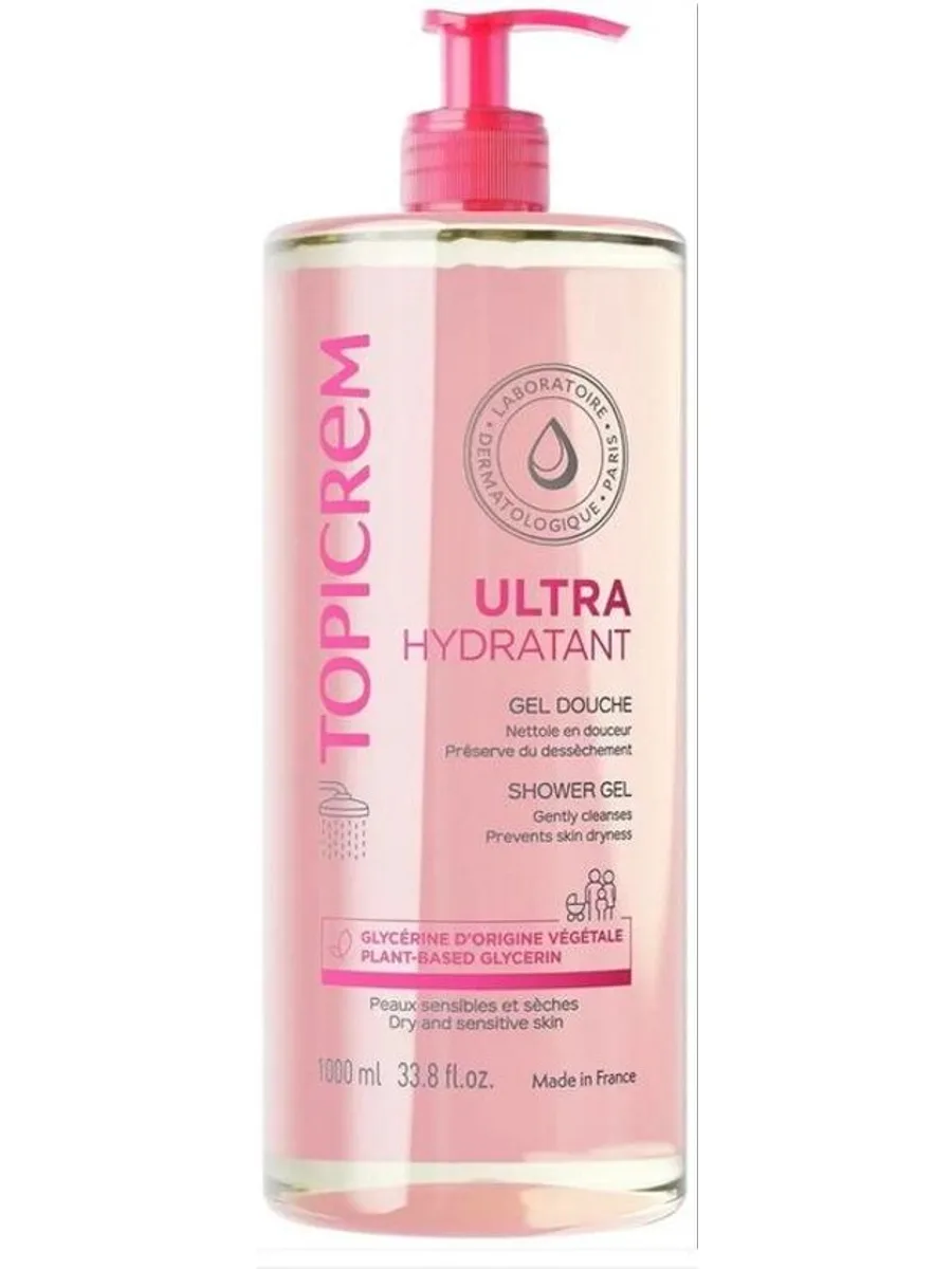 Гель для душа Topicrem Ultra Hydratant Gel Douche 1000ml — фото 1 из 1