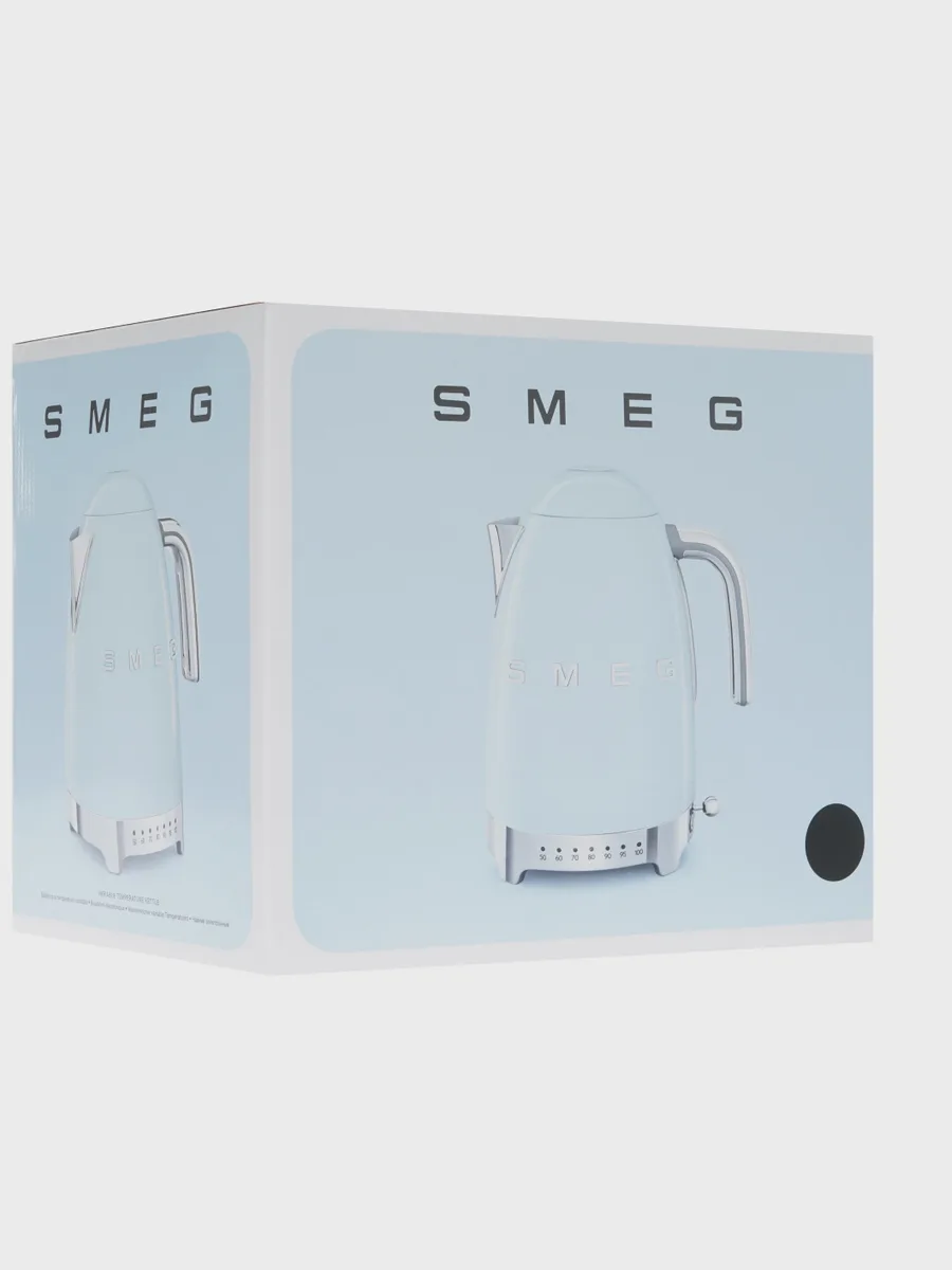 Электрочайник Smeg KLF04BLEU, черный, 1.7 л, 2400 Вт — фото 7 из 11