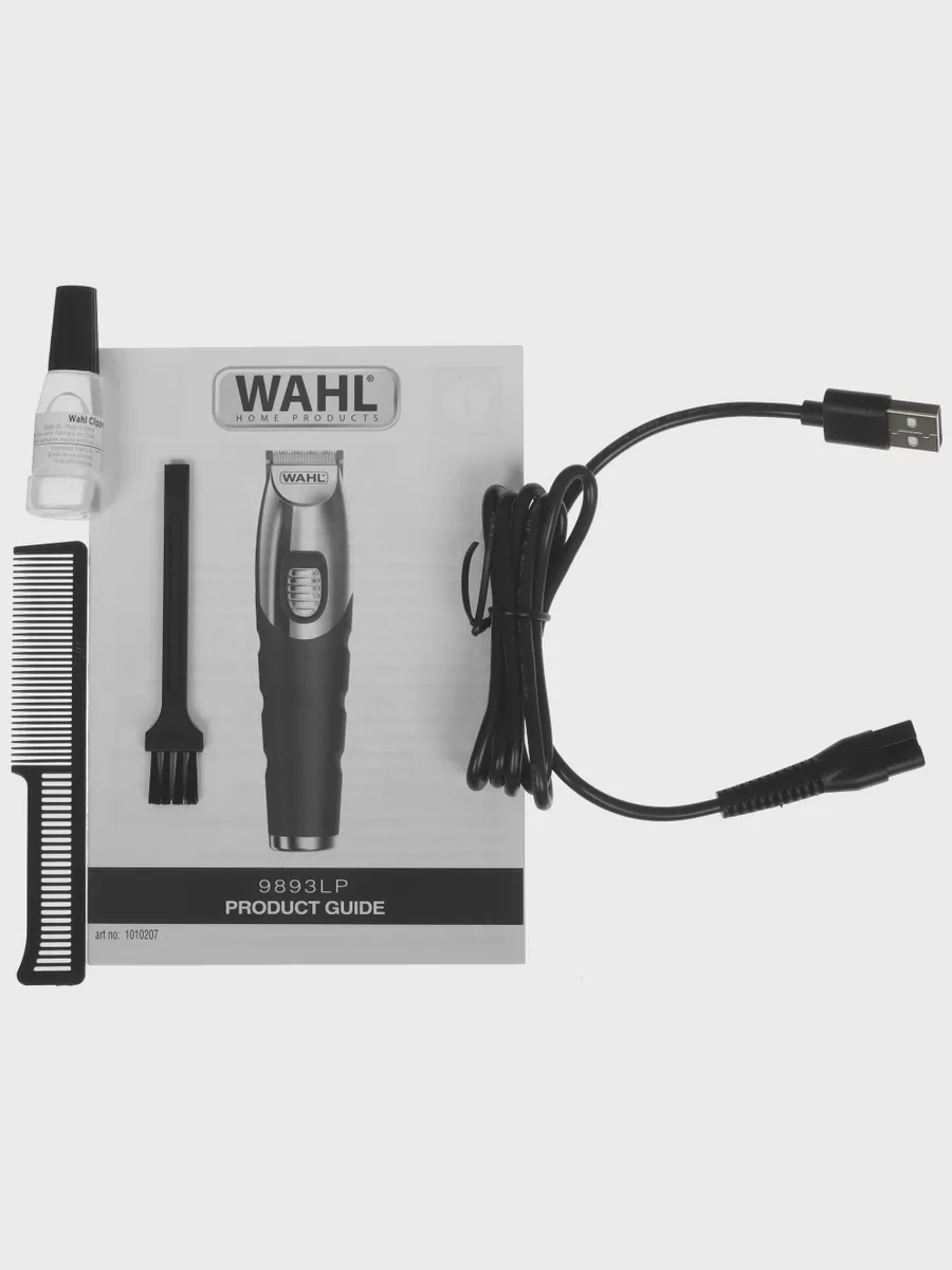 Триммер Wahl Color Trim Beard 09893.0443 серебристый/черный — фото 10 из 11