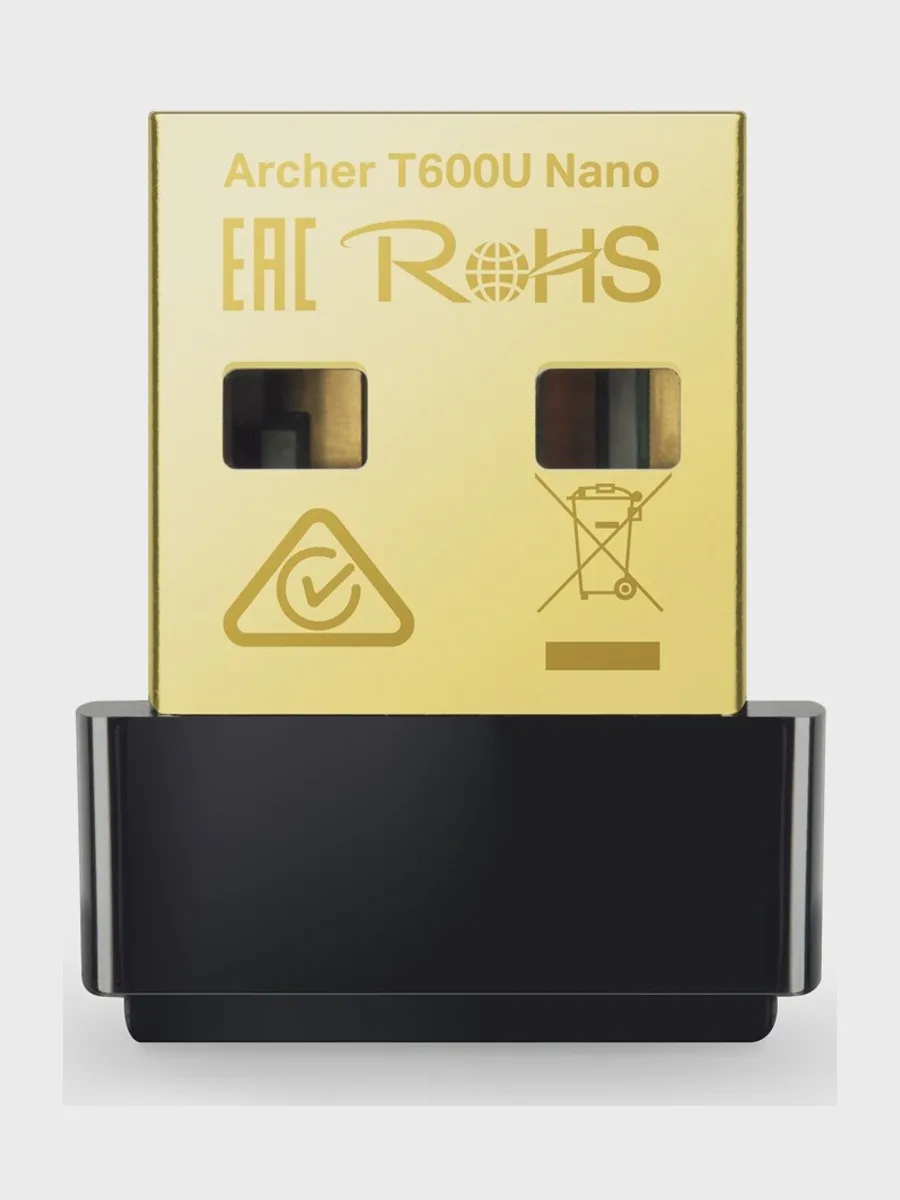 Wi-Fi адаптер TP-Link Archer T600U Nano,633 Мбит/с — фото 7 из 8