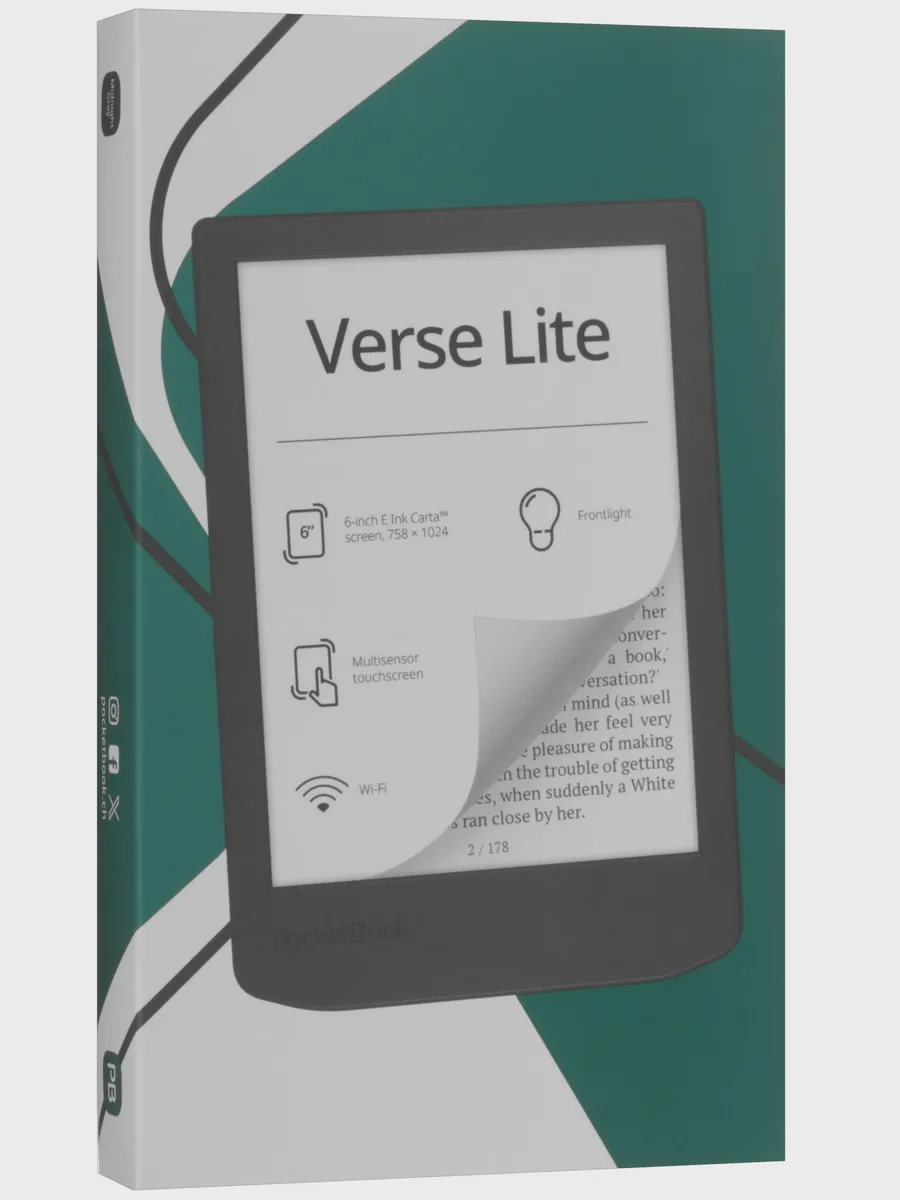 Электронная книга PocketBook 619 Verse Lite черный — фото 10 из 11