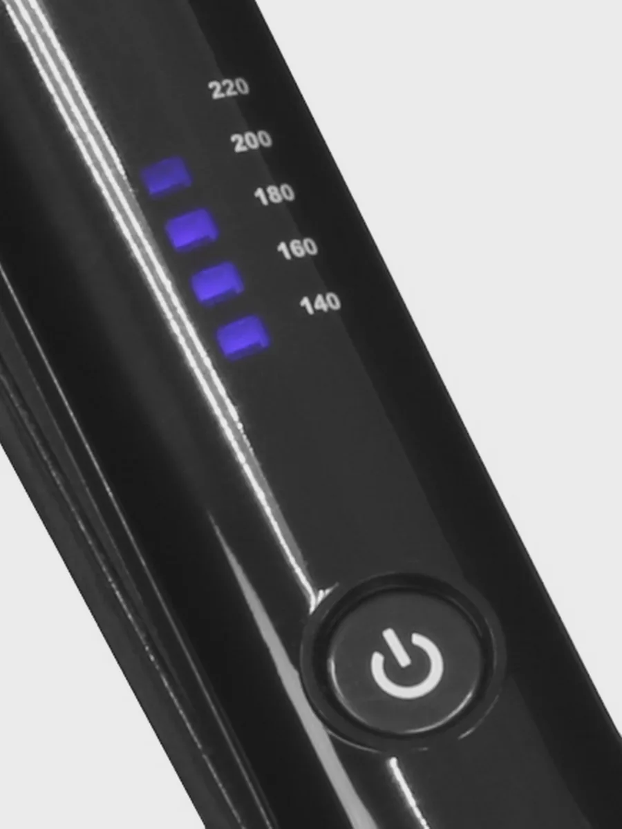 Выпрямитель для волос DEXP HST-01TL серый, черный — фото 5 из 10