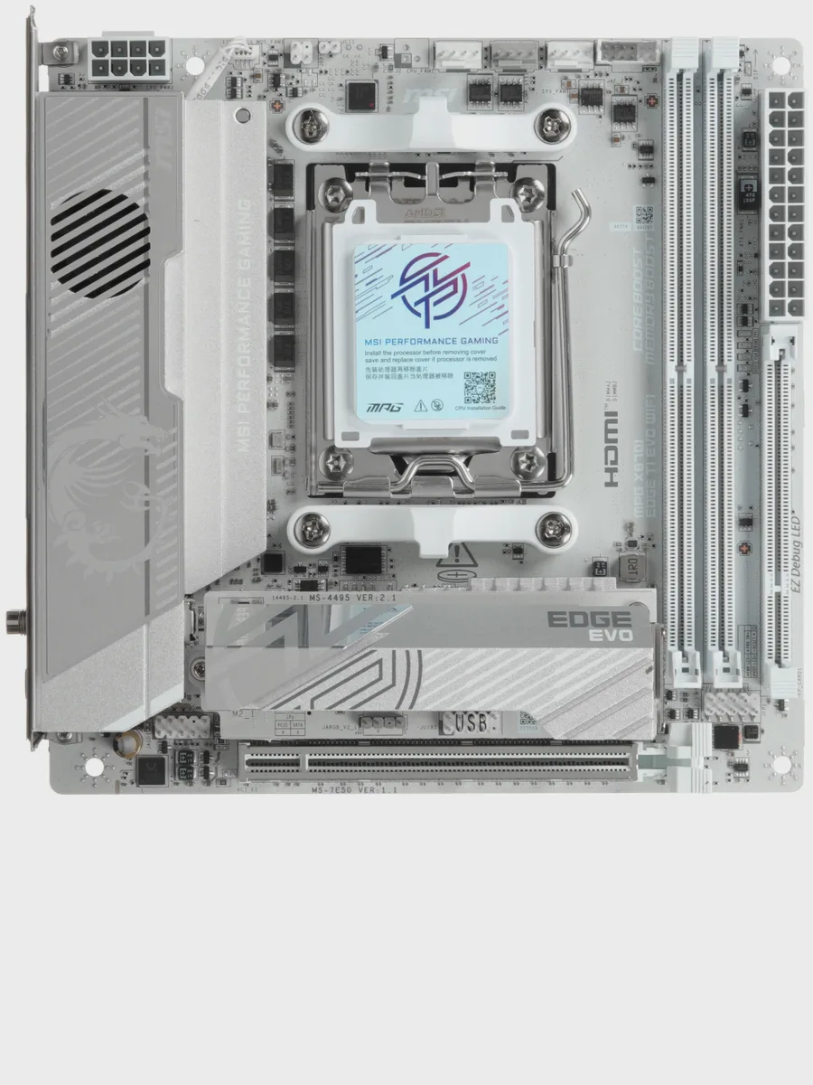 Материнская плата MSI MPG X870I EDGE TI EVO WIFI, AM5, Mini-ITX — фото 2 из 11