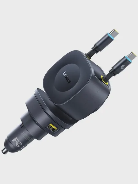 Фото товара Автомобильное зарядное устройство Baseus PrimeTrip VR2 Max, 100 Вт, USB Type-C