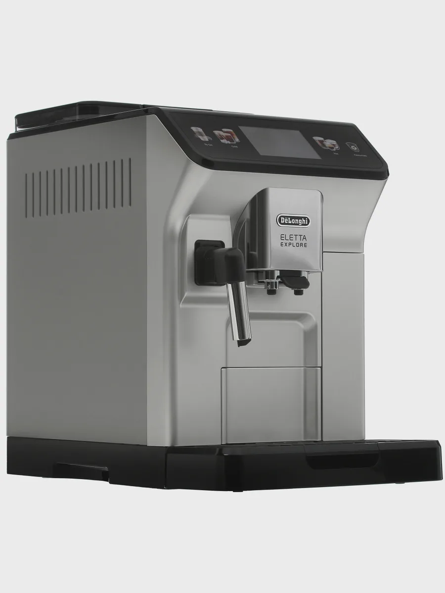 Кофемашина автоматическая DeLonghi Eletta Explore ECAM 450.55 S серебристый — фото 2 из 11