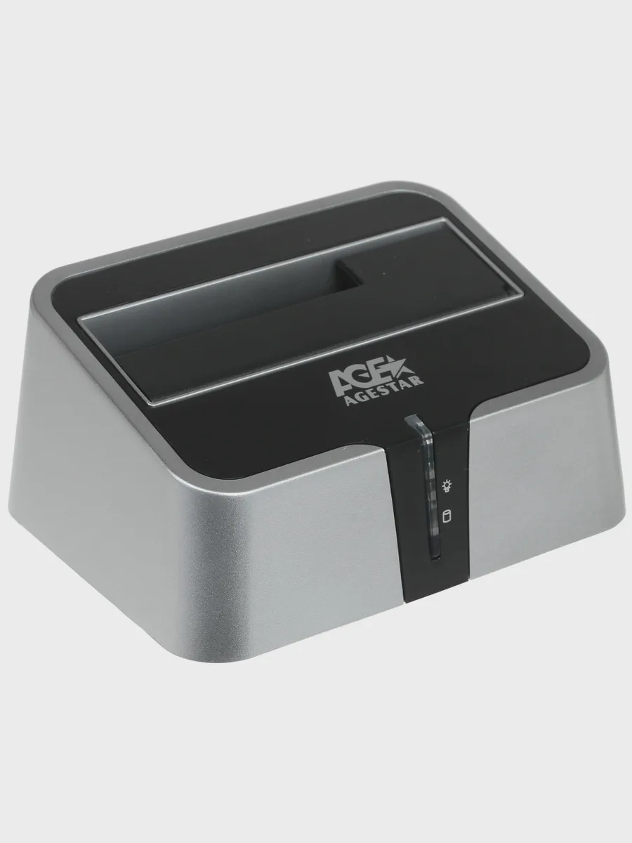 Док-станция для накопителей AgeStar 3CBT2-6G, SATA, USB 3.2 Gen 1 — фото 1 из 6