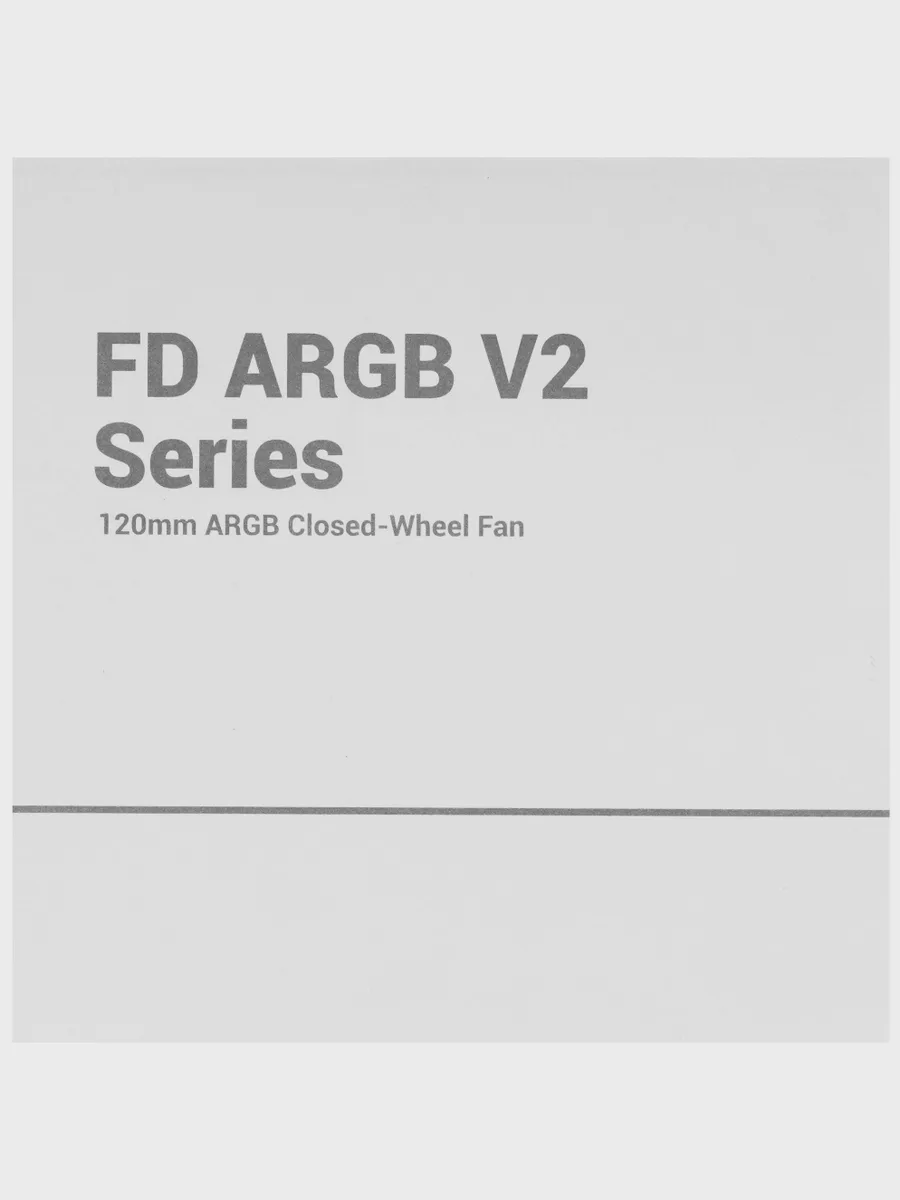 Реверсный вентилятор DEEPCOOL FD12R ARGB V2, 120 x 120 мм — фото 10 из 11
