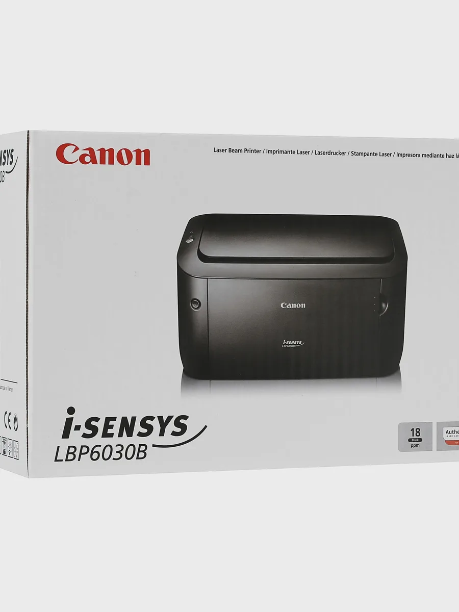 Принтер лазерный Canon i-SENSYS LBP6030B — фото 10 из 10