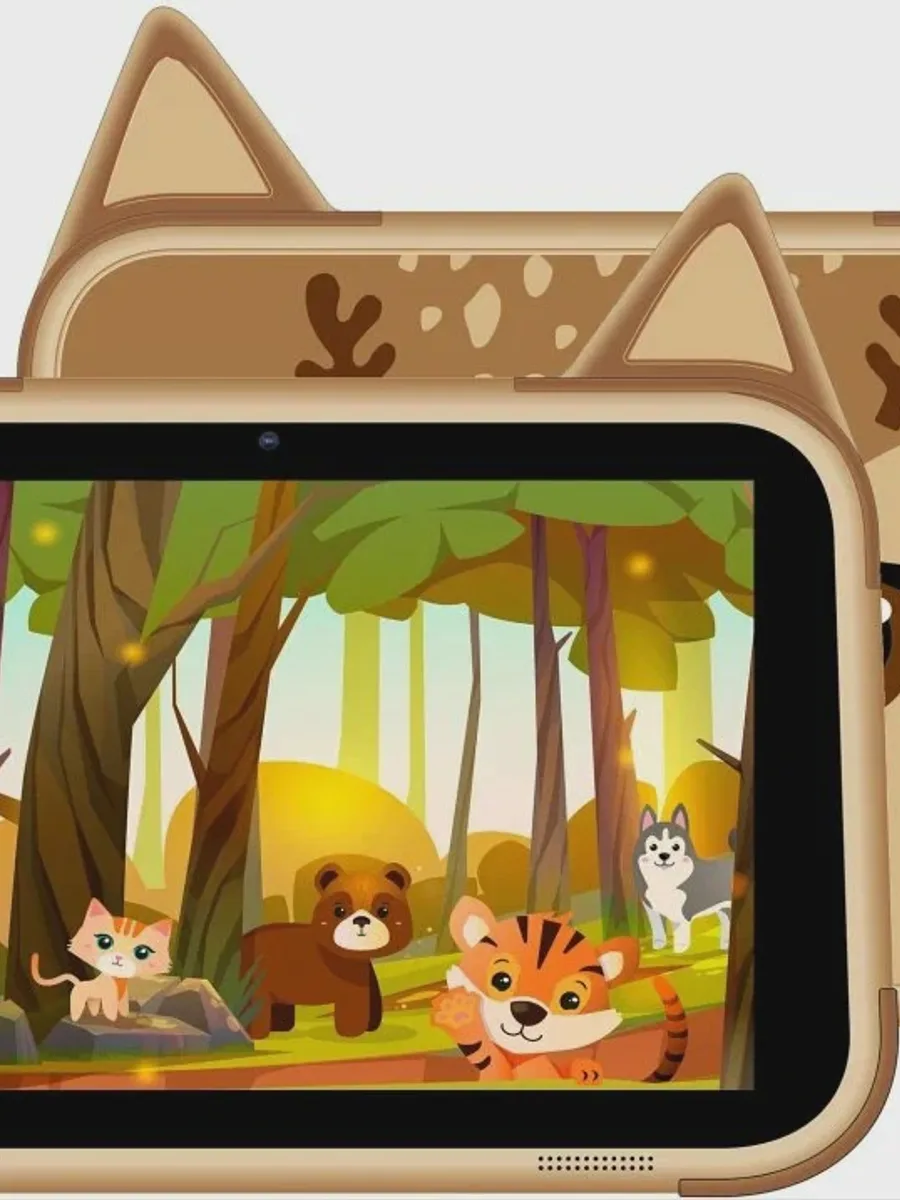 Планшет KENSHI Kids E18 LTE 64 ГБ бежевый — фото 2 из 3