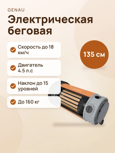 Фото товара Электрическая беговая дорожка Genau Orion TX65S