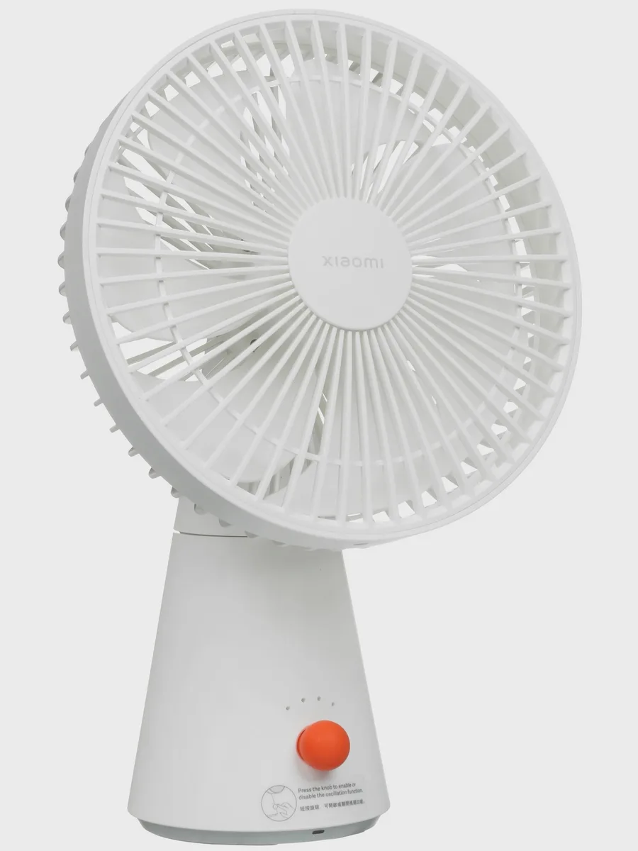 Вентилятор Xiaomi Rechargeable Mini Fan  белый — фото 2 из 10