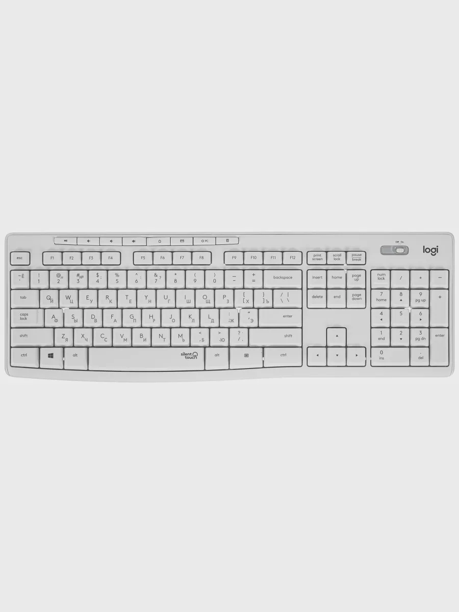 Клавиатура+мышь Logitech Combo MK295 White USB — фото 3 из 11