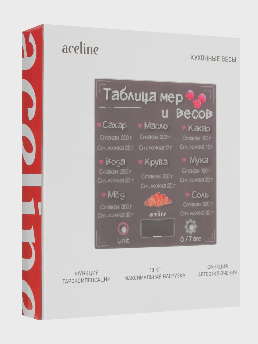 Кухонные весы Aceline GM-30 до 10 кг — фото 7 из 7