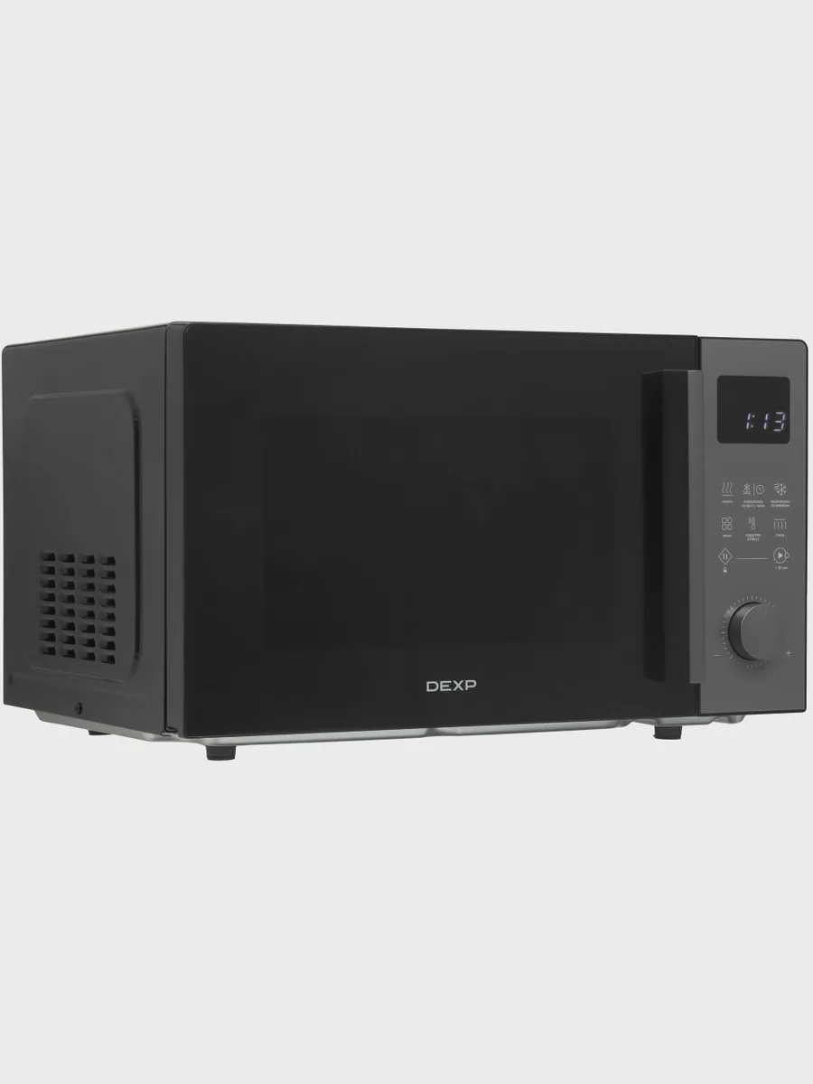 Микроволновая печь DEXP DMW-30S1000GW серый — фото 3 из 11